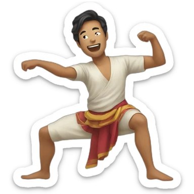 Skeu skeu dance sticker