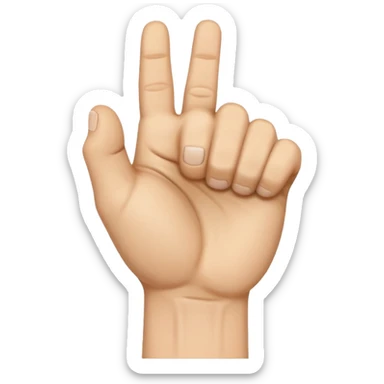 Palm in the stomach sticker