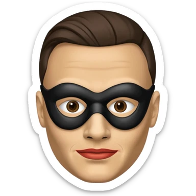 Homem mascarado com a máscara da fsociety do filme Mr Robot. sticker