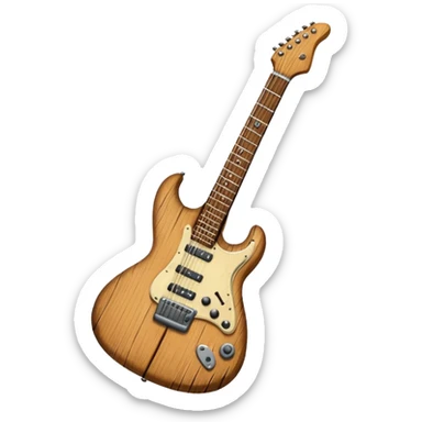 rock guiyar sticker