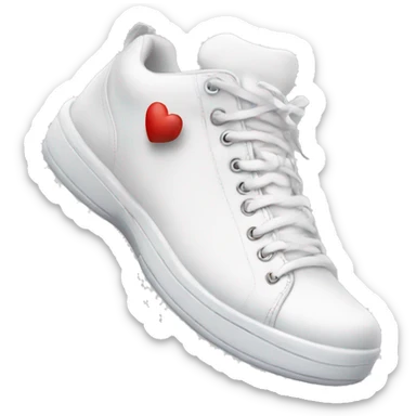 chunky white tennis shoes sticker