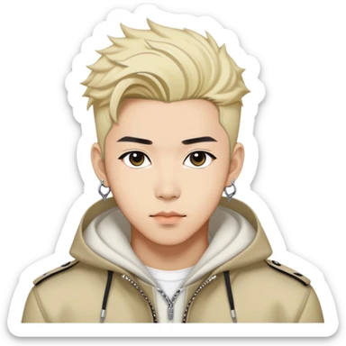 kpop idol choi seung hyun from bigbang sticker