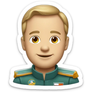 yuri gagarin sticker