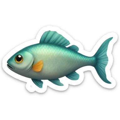 An small fish sticker