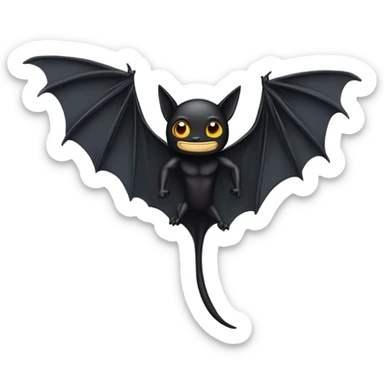 Ninja 🥷 BAT 🦇  sticker