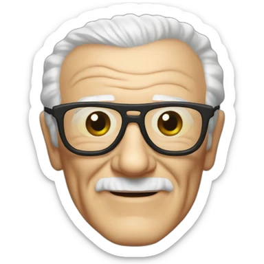 stan lee sticker