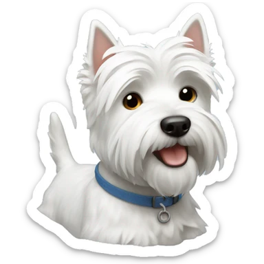 Westie sticker