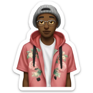 hypebeast teenager sticker