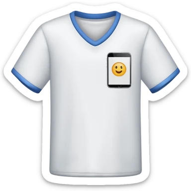 Hazme una plancha de camisas al estilo iphone sticker