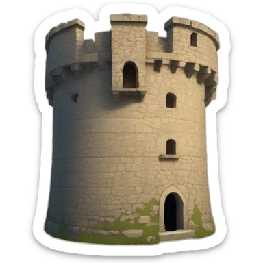 Donjon puy du fou sticker