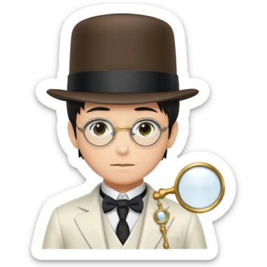 kaito kid in conan sticker