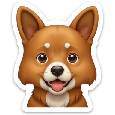 dog barking  sticker