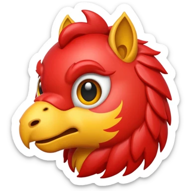 griffin emoji apple style sticker