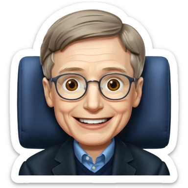 Stephen Hawking sticker