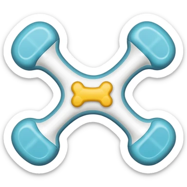 pet toybone  sticker