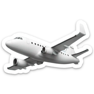 plane boom sticker