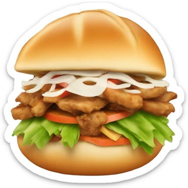 Döner mit allem  sticker