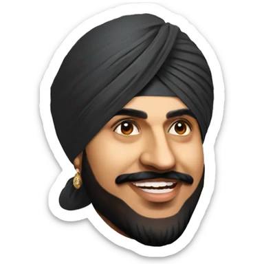 Sidhu moosewala punjabi artist  sticker