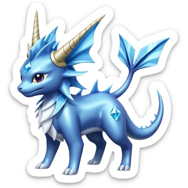 Vaporeon-Dialga-Suicune-fusion sticker