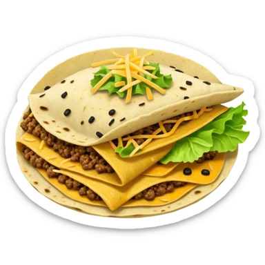 A taco in prison  sticker