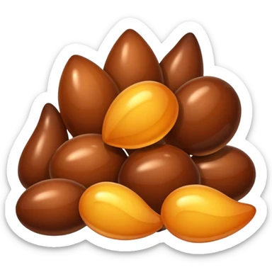 Nice brown things sticker