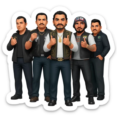 Mexican drug dealers sticker