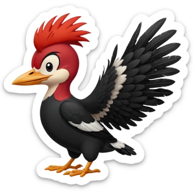 woody woodpecker sticker