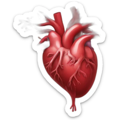 organ arteries sticker