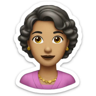 female Consul of Havana  sticker