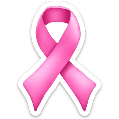pink ribbon sticker