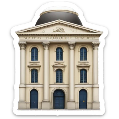 Sorbonne building sticker