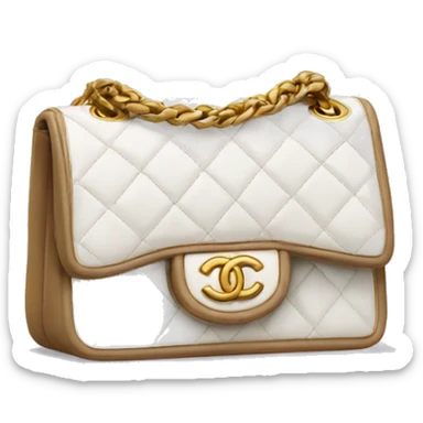 Chanel purse sticker
