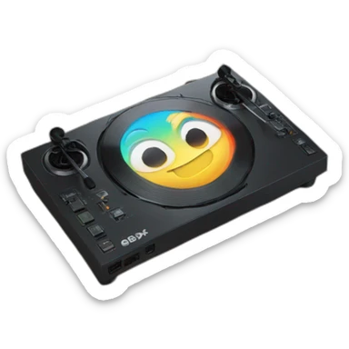 martin-garrix-playing-a-song-on-mix-table sticker