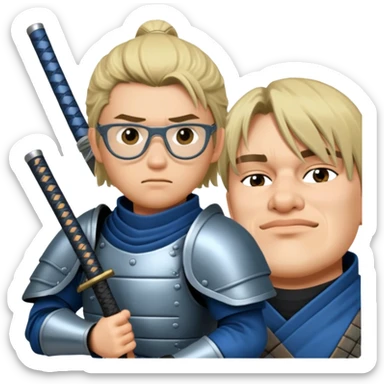 Samurai Defender sticker