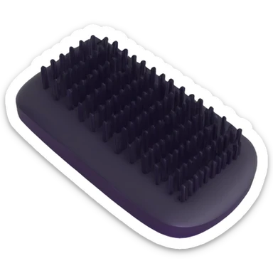 air cushion comb for hair with flexible base sticker