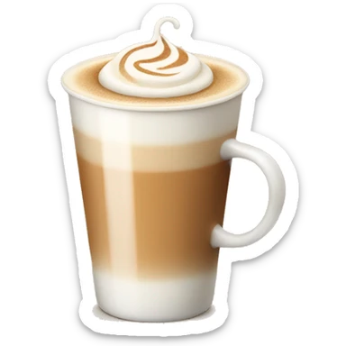 Chai latte sticker
