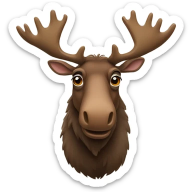 Moose sticker