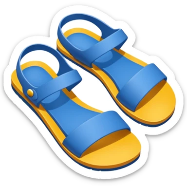Gambar sandal kanan yang merupakan pasangan dari emoji 🩴.
Bentuk dan warna sama persis seperti sandal kiri pada emoji, tetapi posisinya harus berlawanan arah (menghadap ke kanan).
Gaya minimalis, latar belakang polos putih, tampak dari atas (top view), pencahayaan lembut agar detail terlihat jelas. sticker