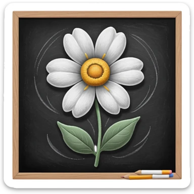 Chalk Drawing sticker