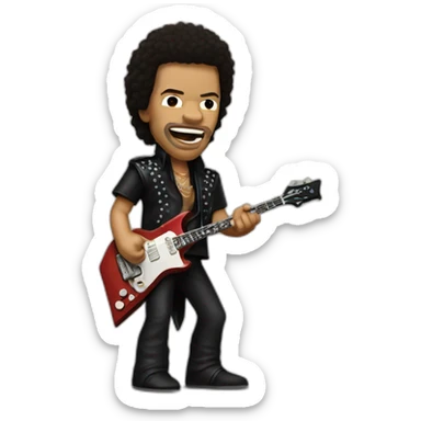 Metallica Jimmy Hendrix  sticker