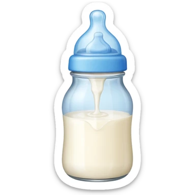 Baby bottle. sticker