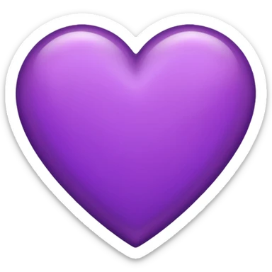I need a Purple Heart emoji  sticker