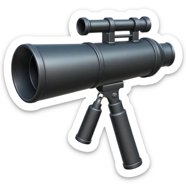 two-handled bazooka sticker