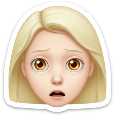 "Fear is quieter" sticker