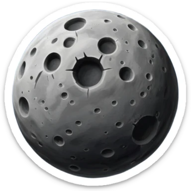 Realstic Planet 9 sticker