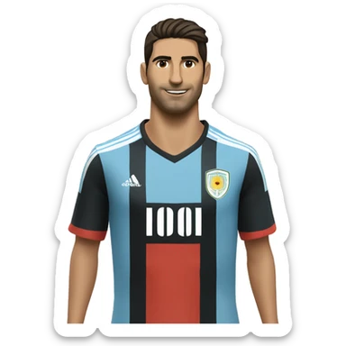 Enzo fernandez jugador de fútbol argentino  sticker