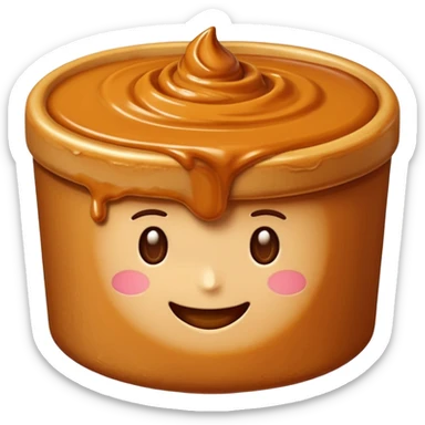 emoji dulce de leche granizado sticker