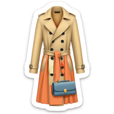 trenchcoat beige sticker