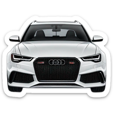 Audi rs6 C7 sticker