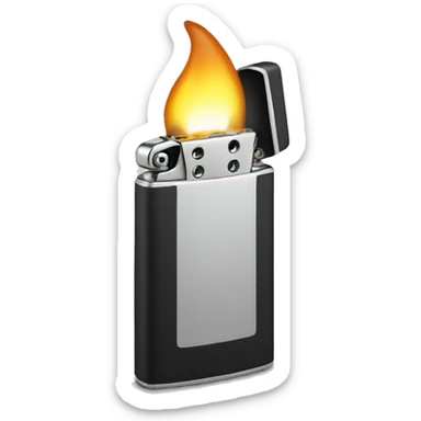 Lighter sticker